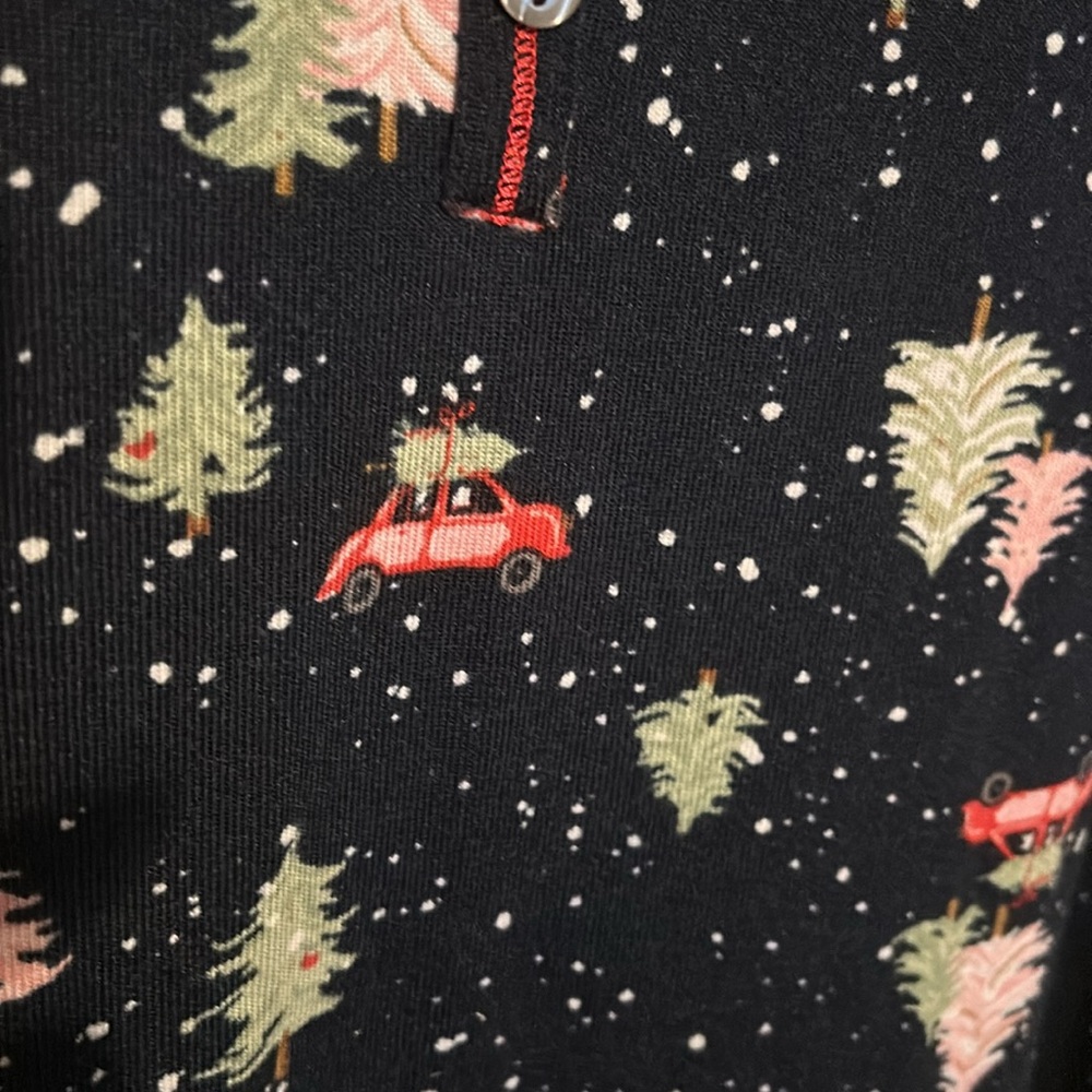 Cuddl Duds medium two piece pajamas set holiday (or not) - Picture 8 of 12